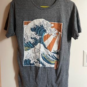 Urban Outfitters Hokusai Wave art history size medium